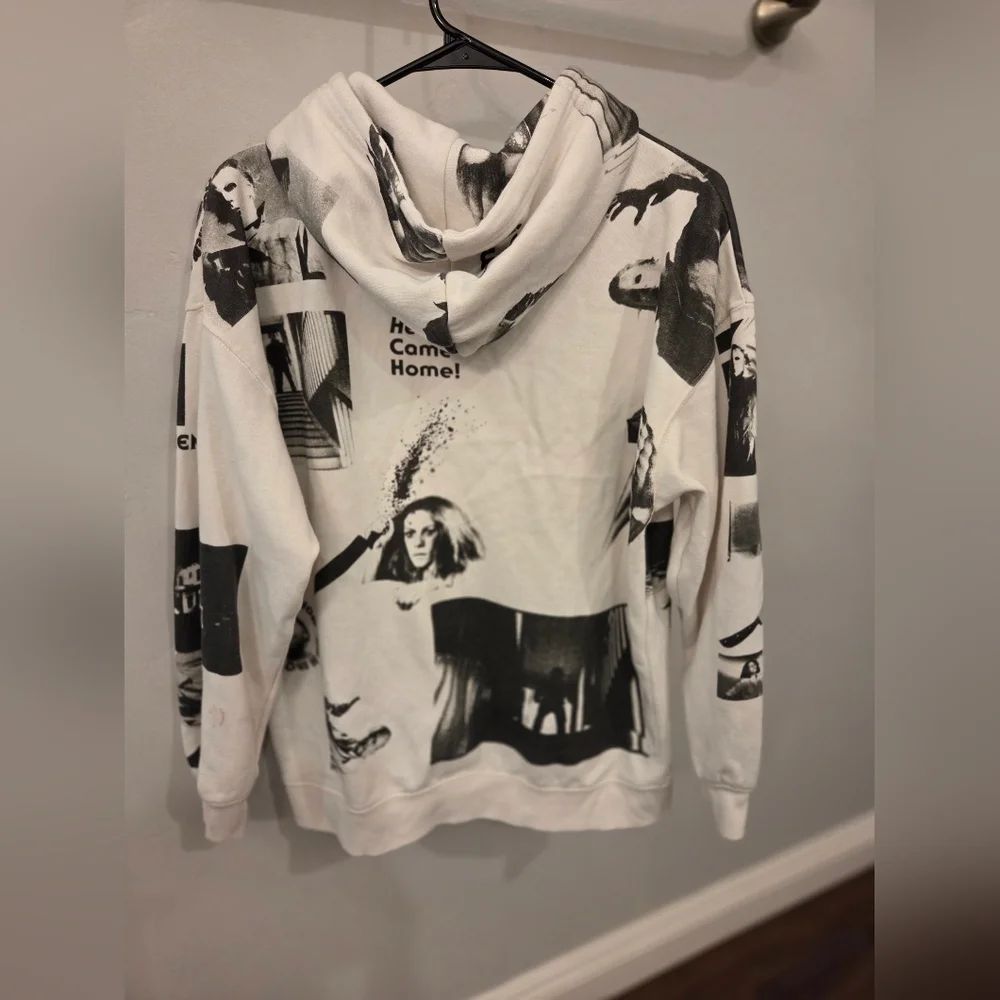 Michael Myers All Over Graphic Print Sweater John Carpenter's Horror - Picture 3 of 3